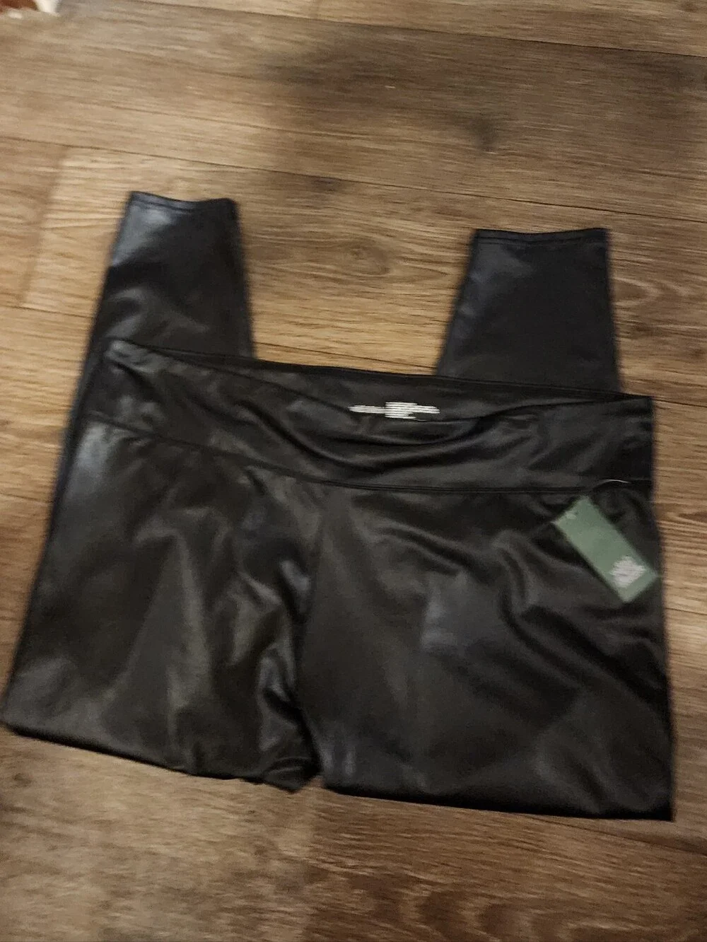 Wild Fable Black Faux Leather Leggings 3X NWT